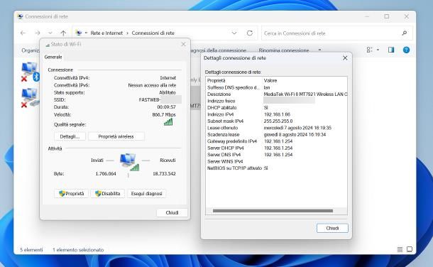 Come trovare indirizzo IP router: Windows
