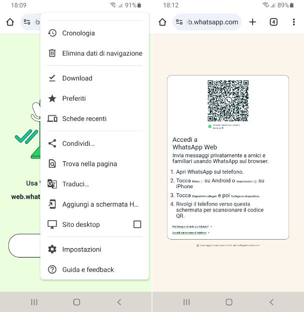 WhatsApp Web Android