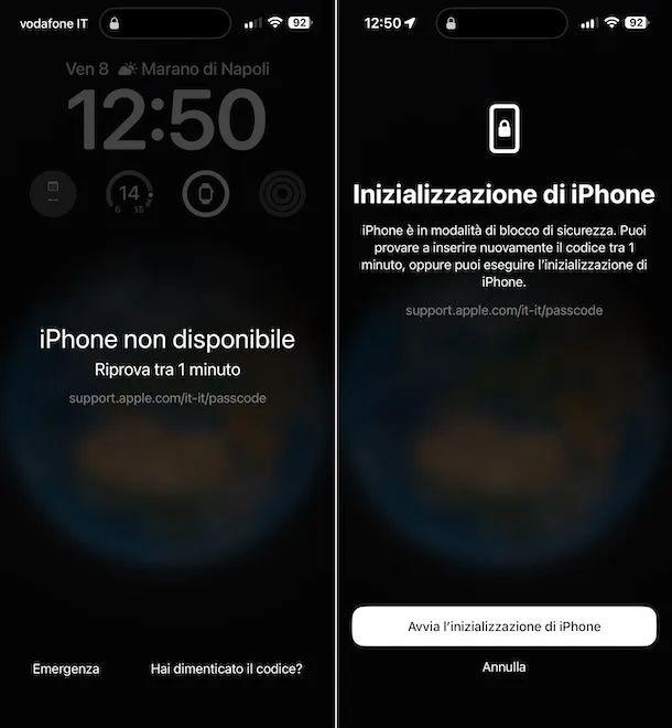 Sbloccare iPhone 