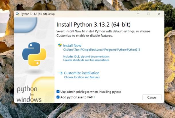 Come programmare in Python