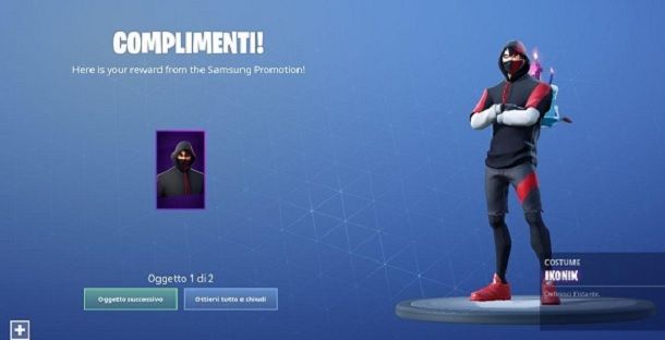 Come ricevere skin esclusive Fortnite