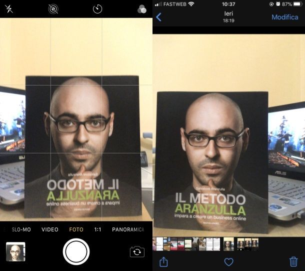 Fotocamera ios