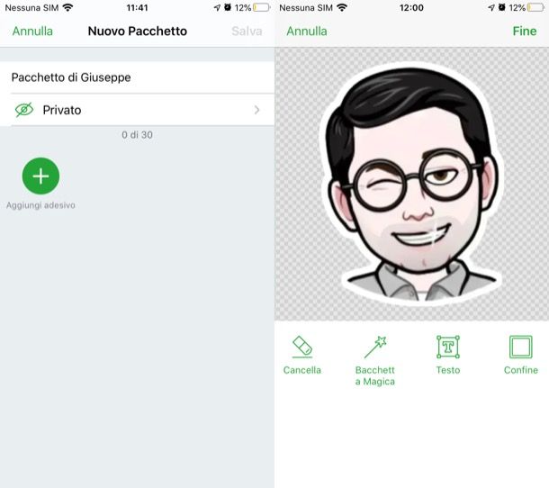 Sticker WhatsApp iPhone