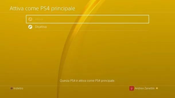 PS4 principale