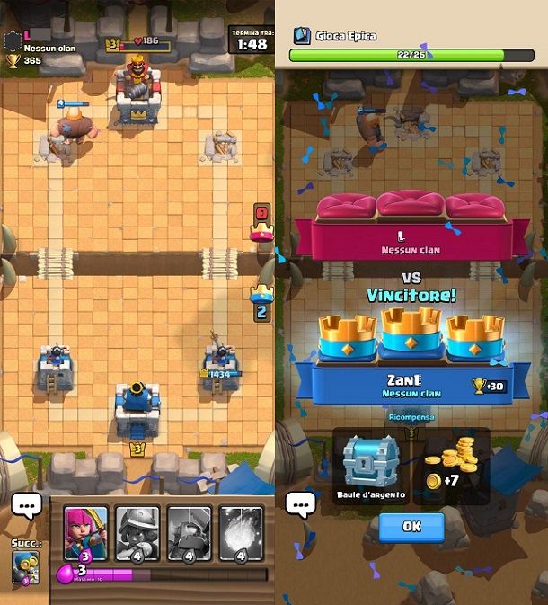 Vittoria Clash Royale