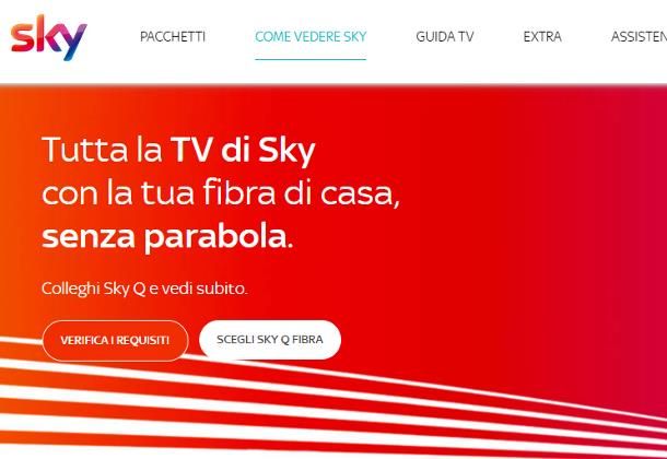 Come vedere TV satellitare senza parabola