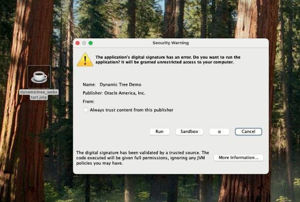 Come abilitare Java su Mac
