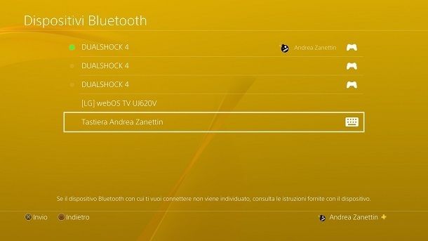Come collegare mouse e tastiera alla PS4