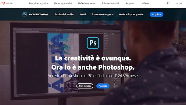 Pagina Web Photoshop