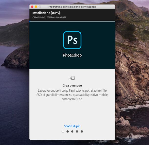 Installazione Photoshop su Mac