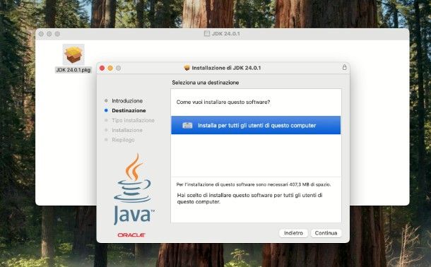 Come abilitare Java su Mac