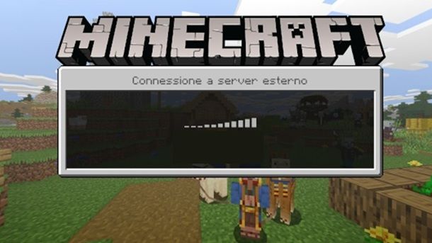 Come entrare in un server Minecraft
