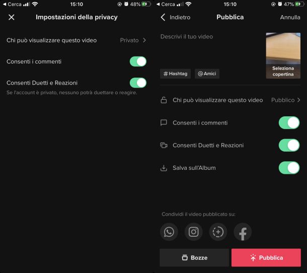 privacy tiktok