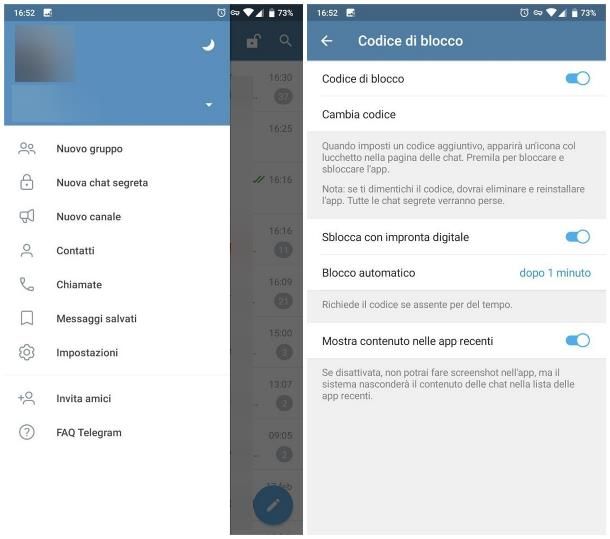 App messaggistica per amanti