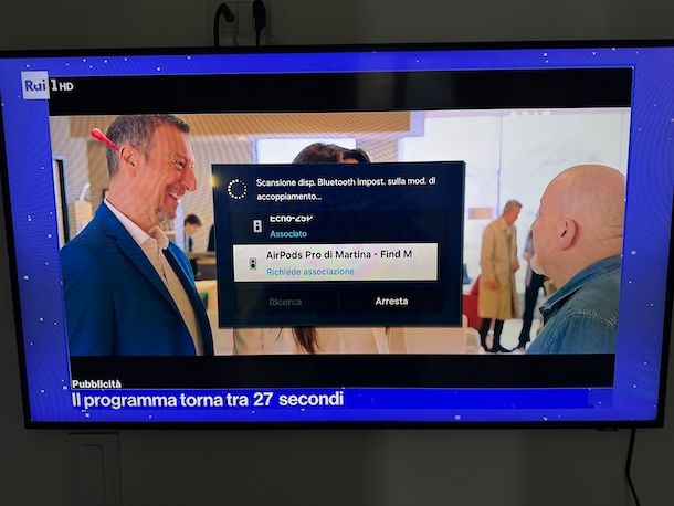 TV Samsung AirPods