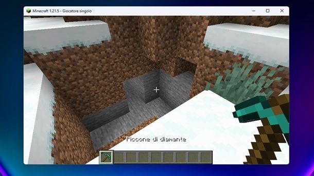 Piccone di diamante Minecraft
