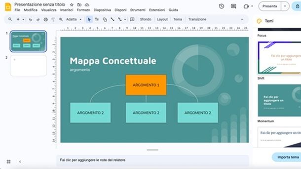 Come creare mappe concettuali con Google