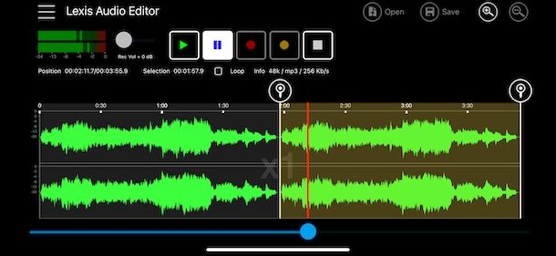 Lexis Audio Editor