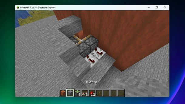 Collegamento Pietra porta Minecraft