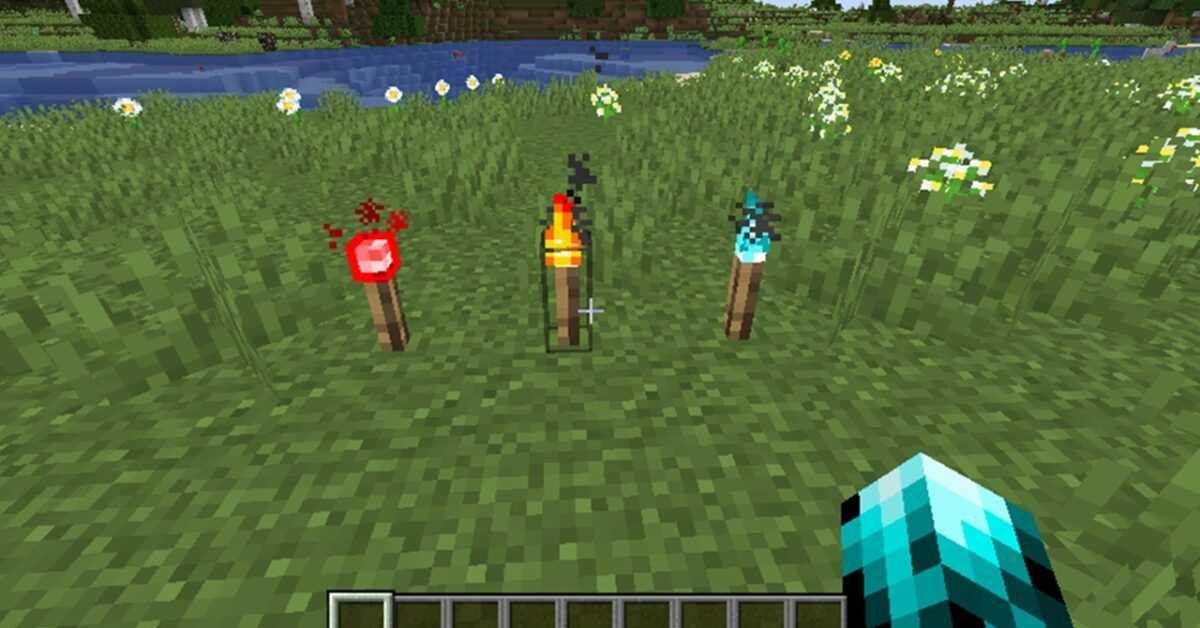 Come fare le torce su Minecraft