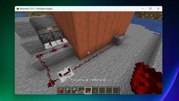 Polvere di redstone Minecraft