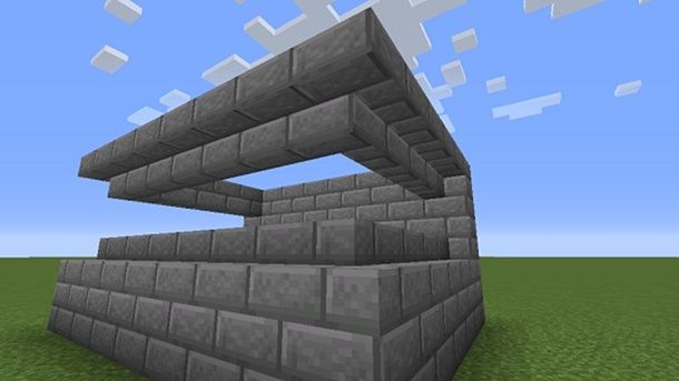 Parte alta bunker Minecraft