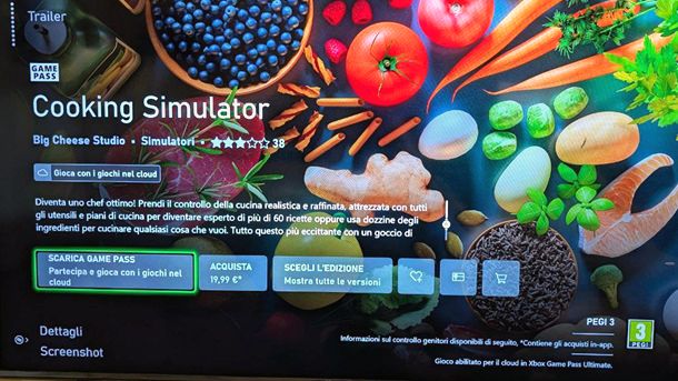 Come installare Cooking Simulator su Xbox