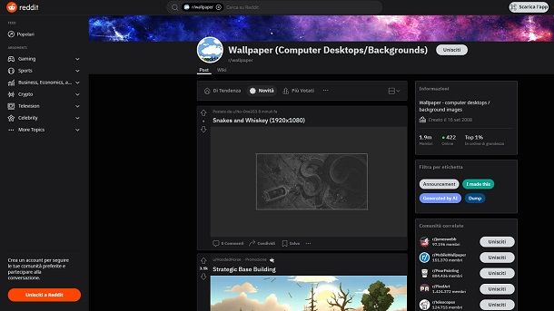 Reddit Migliori Wallpaper Desktop