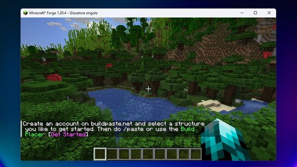 BuildPaste Mod Minecraft
