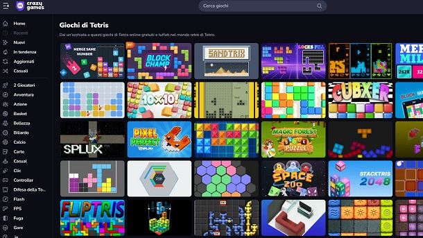 Altri giochi di tetris online CrazyGames