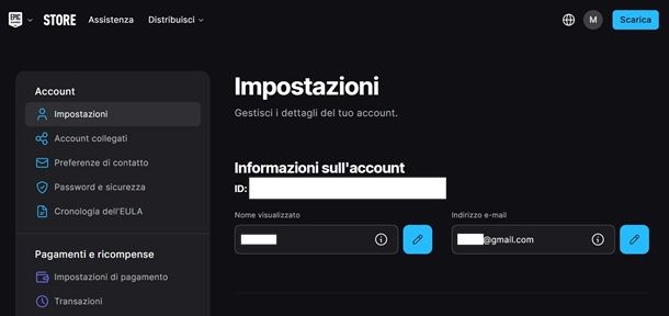 Come cambiare nome su Epic Games da PC