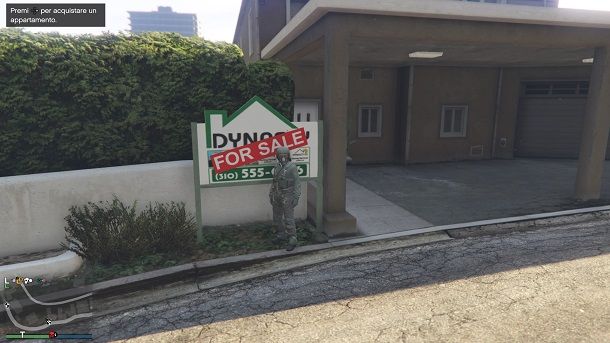 Cartello di vendita casa GTA Online