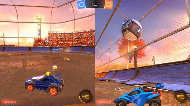 Come giocare a Rocket League in due