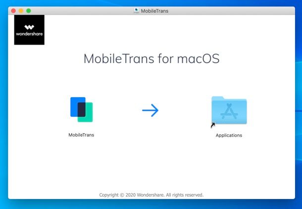 Installazione Wondershare MobileTrans