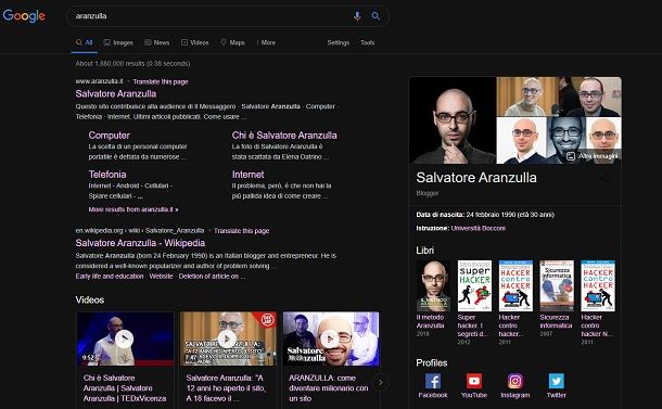 dark mode Google PC