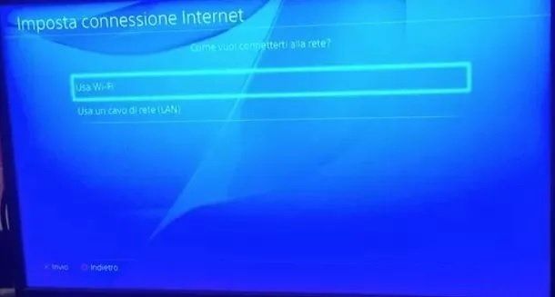 Internet PS4