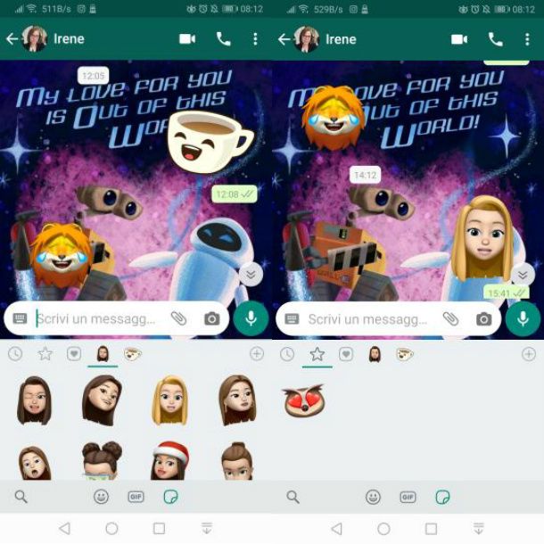 Memoji WhatsApp Android