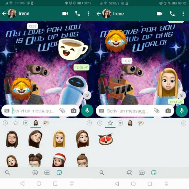 Memoji WhatsApp Android