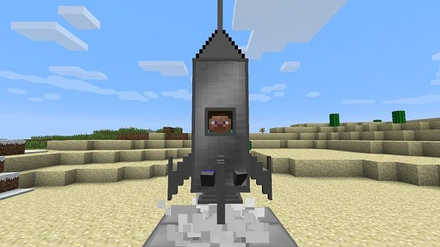 Come Fare Un Razzo In Minecraft