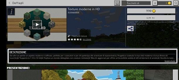 Texture HD Minecraft PE