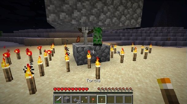 Torcia Minecraft