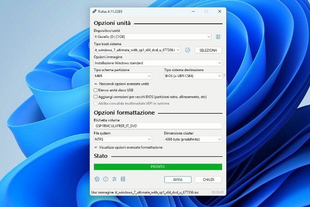 Come scaricare Windows 7 su USB