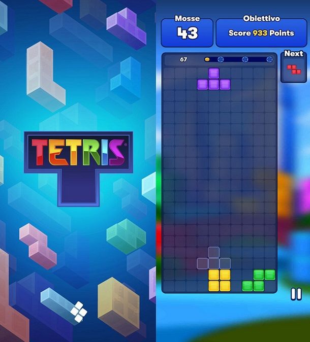 Tetris dispositivi mobili