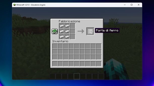 Porta di ferro Minecraft
