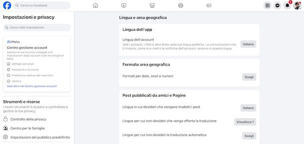 Facebook browser
