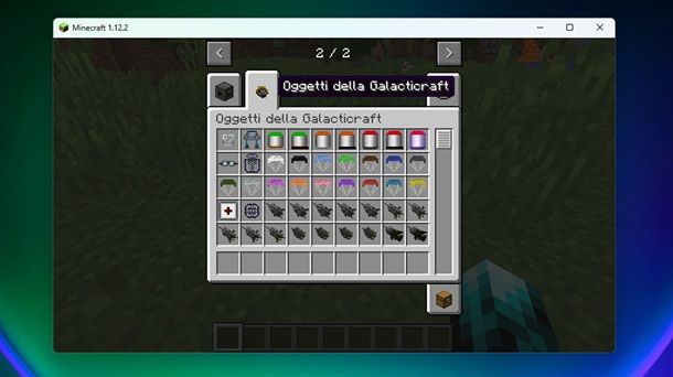 Oggetti mod Galacticraft Minecraft