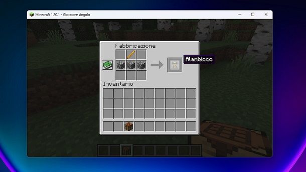 Come creare un Alambicco su Minecraft