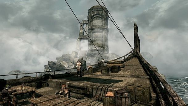 Quest Sea of Ghosts mod Skyrim