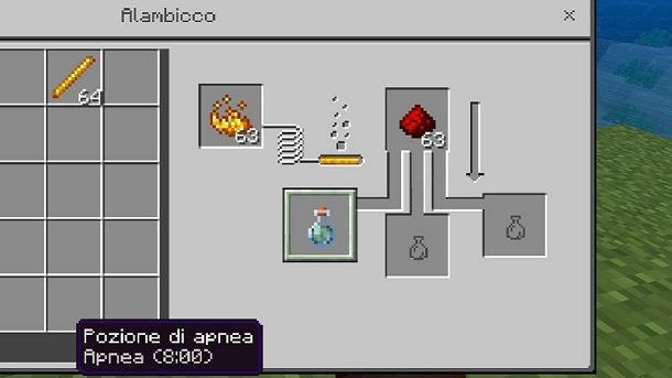 Come respirare sott'acqua su Minecraft Bedrock