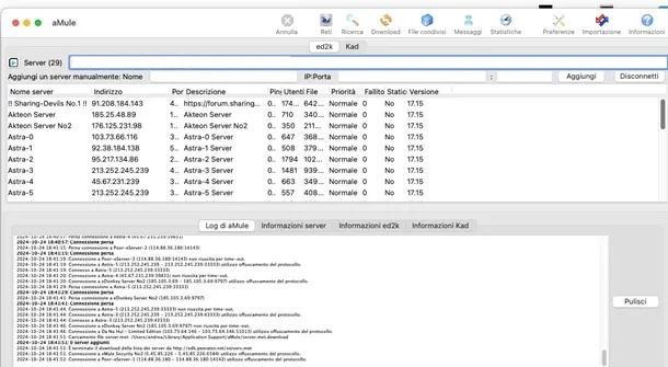 Server aMule